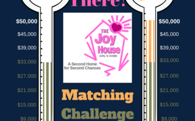 Matching Gift Challenge Continues. We’re Getting There!