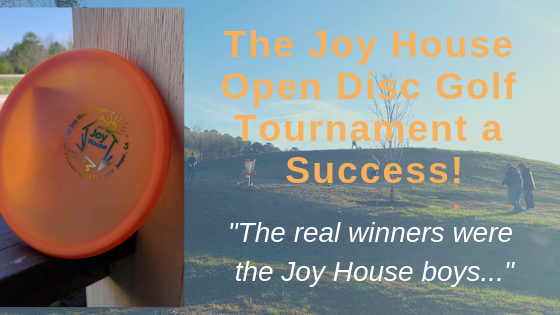 Boys’ Hard Work for Disc Golf Tournament Pays Off!