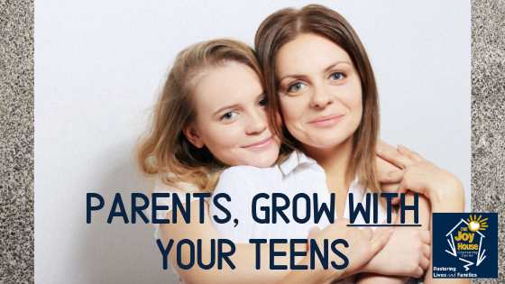 Counselor’s Corner – Parents, Grow with Your Teens